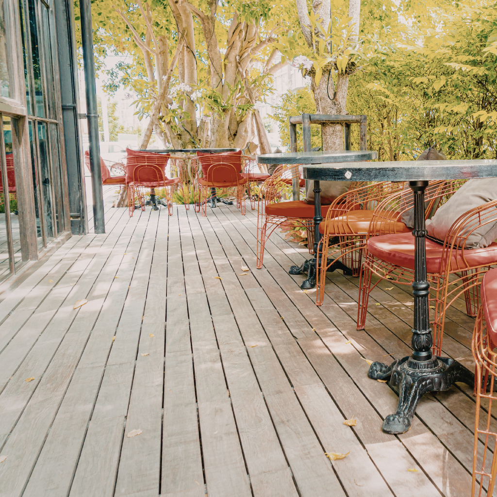 New Decked Patios in Frodsham