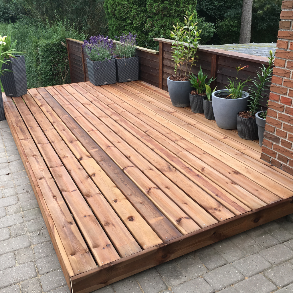 Patio Decking in Frodsham